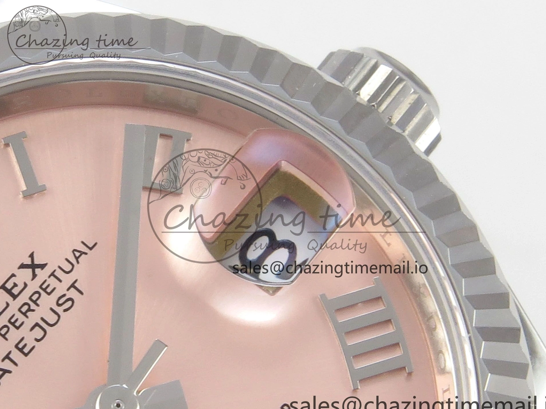 904L on 278274 31 Edition 1:1 Steel Diamonds Roman HZ Dial DateJust Best Bracelet Cal.2236 Oyster THBF SS RG 0509